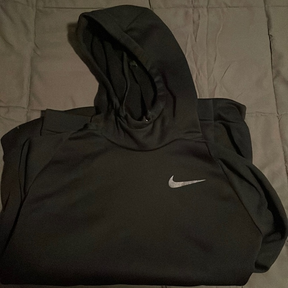dri fit black hoodie